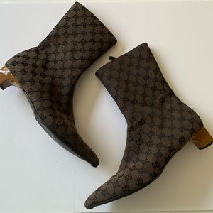 Gucci Zumi Cloth Ankle Boot size 11